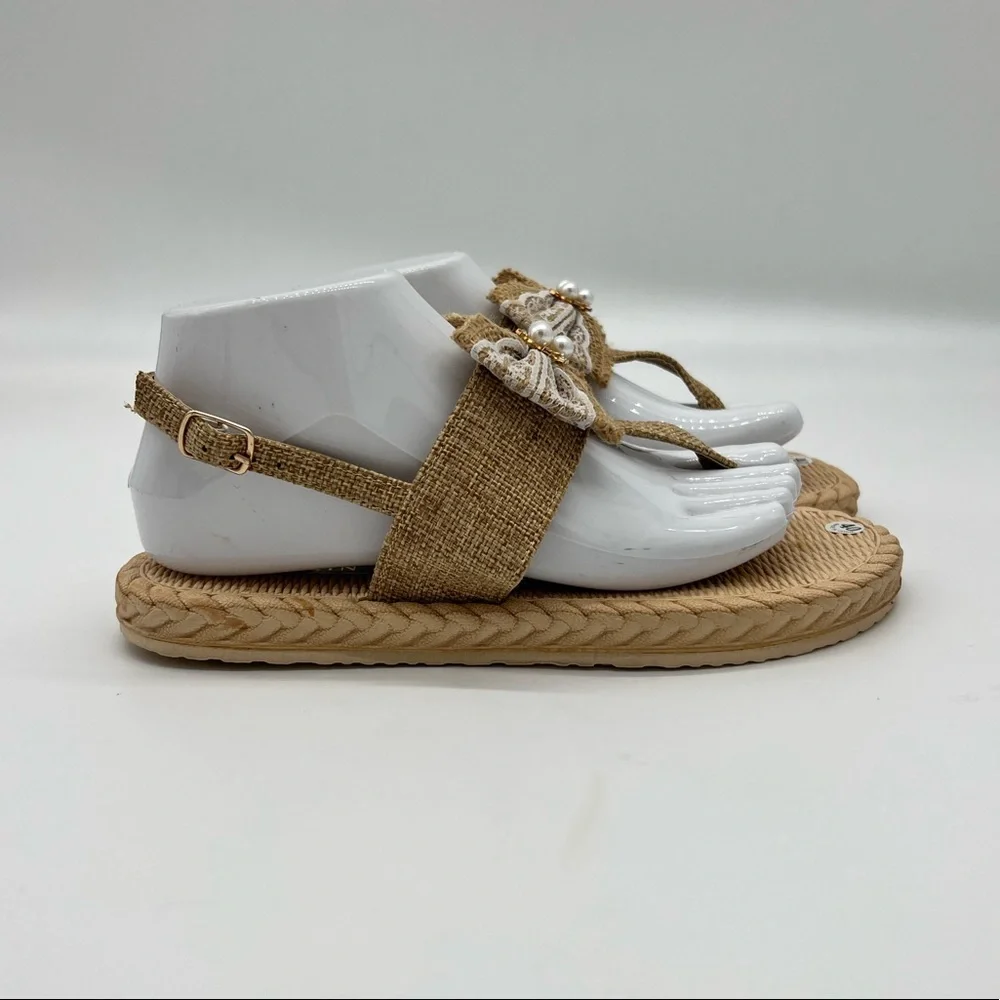She & In Bow Sandals - Picture 3 of 9